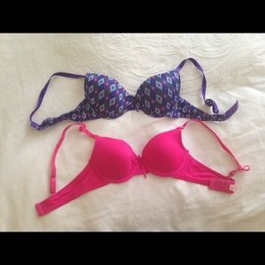 Two cute bras