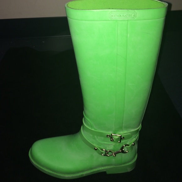 lori coach rain boot - Picture 2 of 6