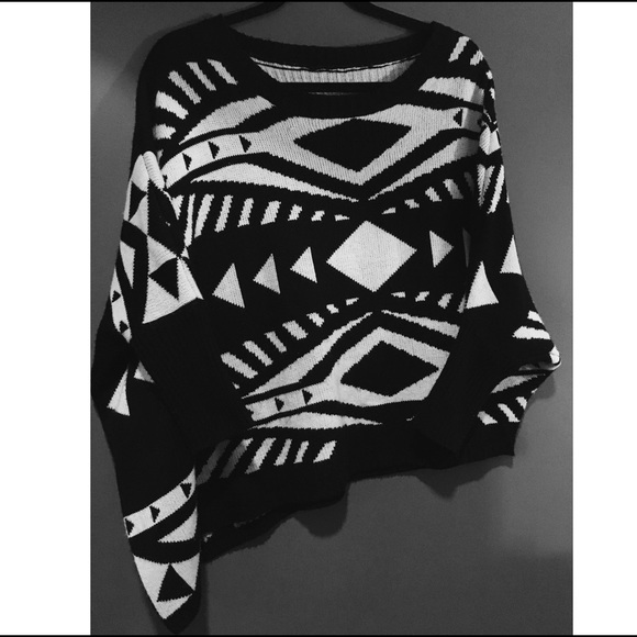 Oversized Asymmetrical Sweater