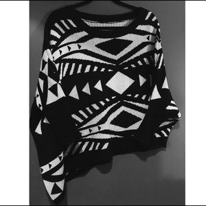 Oversized Asymmetrical Sweater