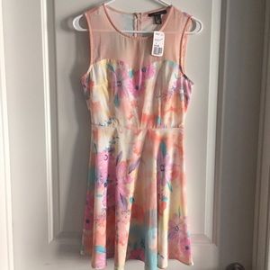 🌟HP🌟Forever21 Spring Peach Dress