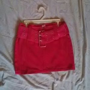 Cute hot pink skirt