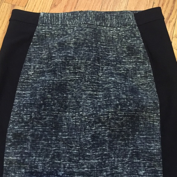 H&M Black and tweed print skirt - Picture 2 of 3