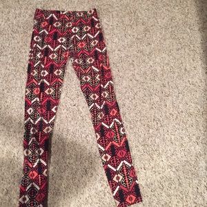 printed forever 21 leggings