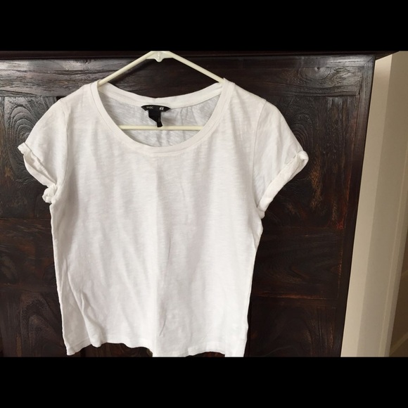 H&M Basic White Tshirt
