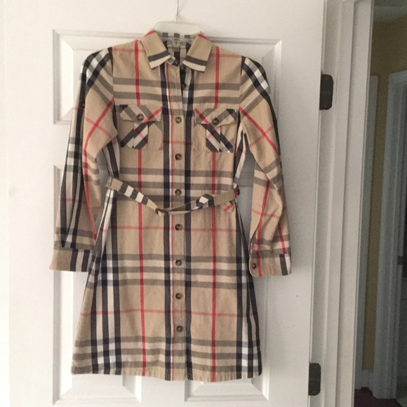 Burberry girls dress - size 14. Adorable