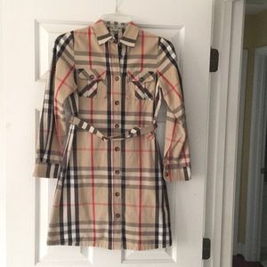Burberry girls dress - size 14. Adorable