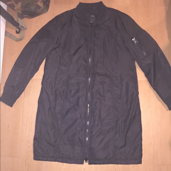 Long bombshell jacket