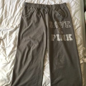 PINK boyfriend sweats