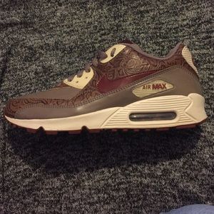 Women's Air Max 90 Premium Orewood Brown *rare*