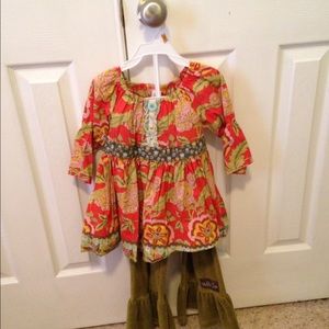 Girls two piece Matilda Jane outfit