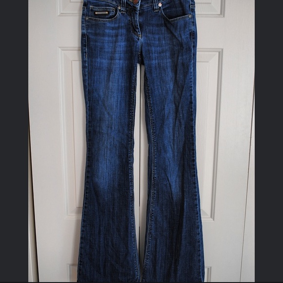 Burberry flare jeans