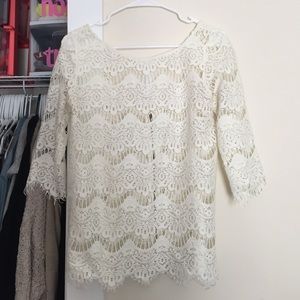 Zara lace shirt
