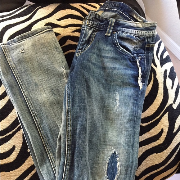 Express straight leg jeans