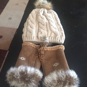 Never Worn Hat & Glove Set