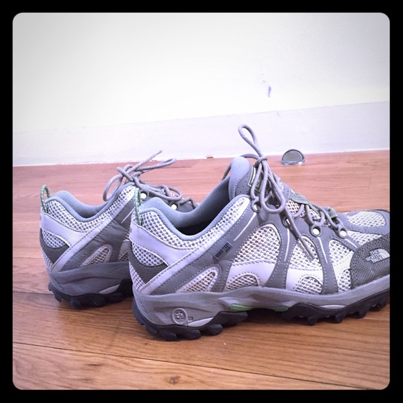 Gore-Tex hiking boots by North Face, worn once.