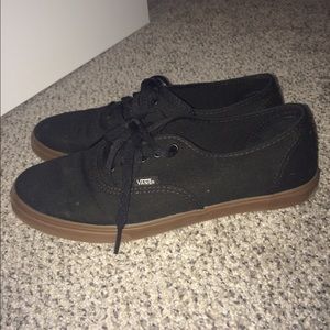 Vans gum sole shoes