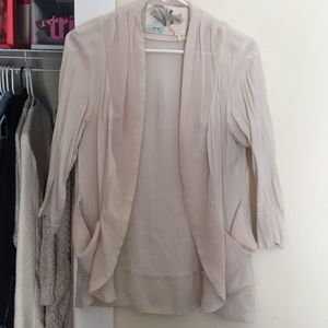 Chiffon blazer