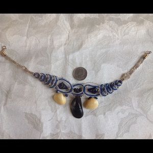 Hand made hemp choker.