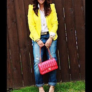 Zara Jackets & Coats - New yellow Zara blazer XS Zara Jackets & Coats - New yellow Zara blazer XS