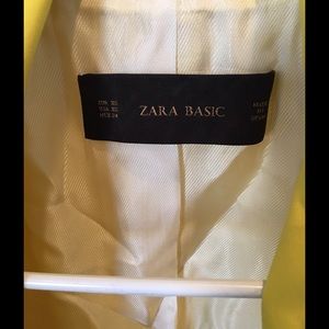 Zara Jackets & Coats - New yellow Zara blazer XS Zara Jackets & Coats - New yellow Zara blazer XS