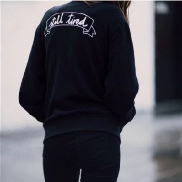 RARE still tired bomber jacket