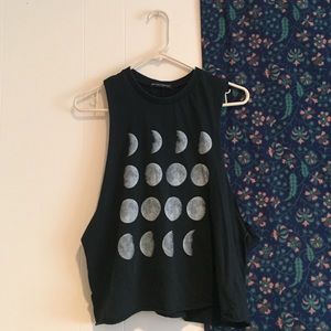 BM Phases of the moon Muscle Tank