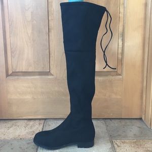Choices Over The Knee Boots - Black