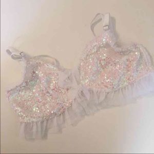 VICTORIAS SECRET NWT bridal bralette XS