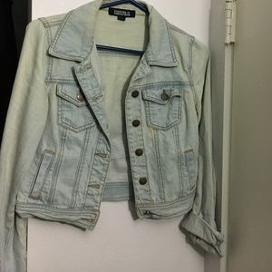 Forever 21 Light wash jean jacket
