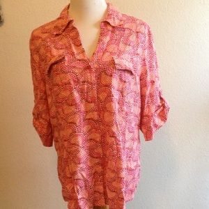 Jaclyn Smith button up shirt