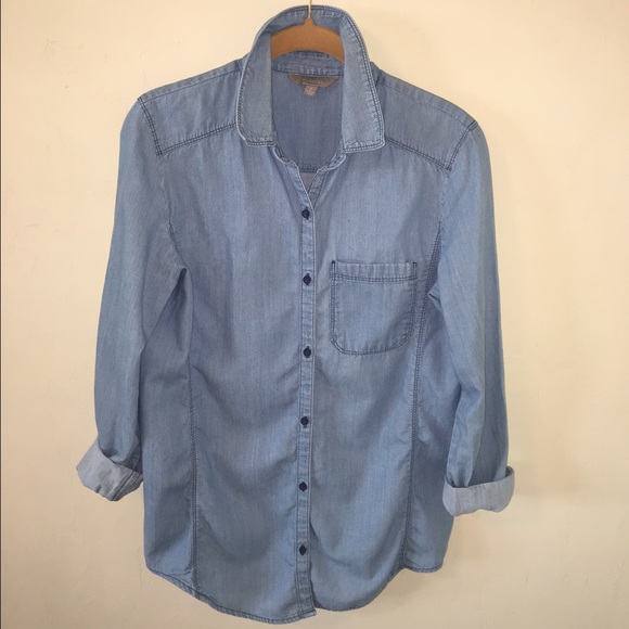 Nordstrom, Rubbish Chambray Boyfriend Top