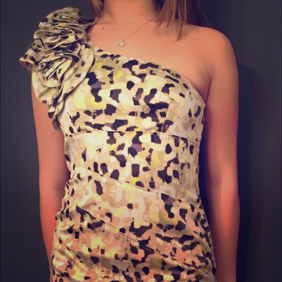 Jessica Simpson one shoulder dress