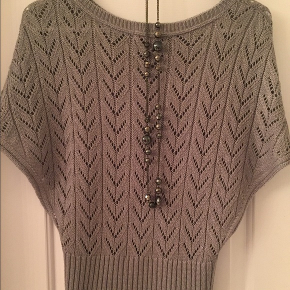 Gray sweater