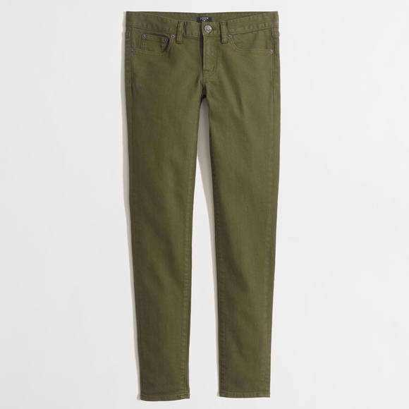 j crew factory toothpick jeans