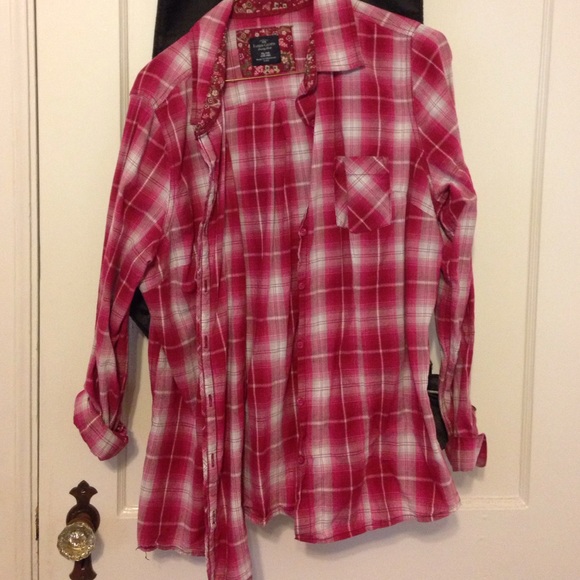 Pink Faded Glory Flannel