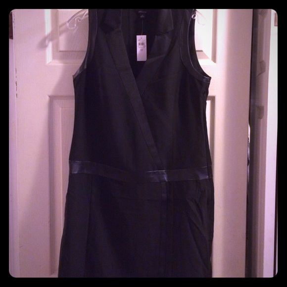 Ann Taylor Tuxedo mini dress NWT