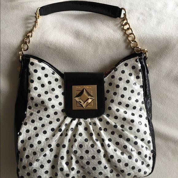 New Black and White Betsey Johnson Tote - Bag