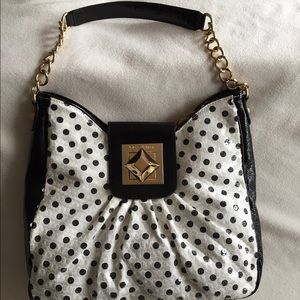 New Black and White Betsey Johnson Tote - Bag