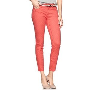 Gap 1969 Legging Jean in Coral