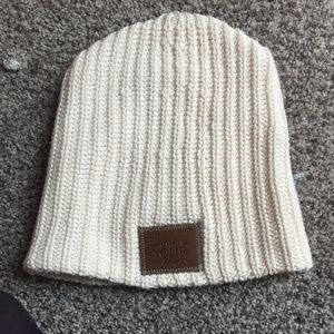 White/cream Love Your Melon beanie
