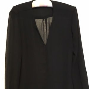 🚫SOLD🚫Sheer black blouse