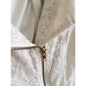 Vintage Lace Cropped Jacket