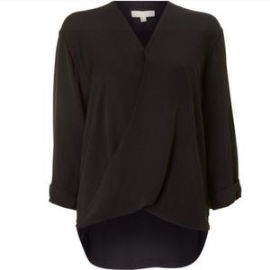 Michael Kors Drape Front Top