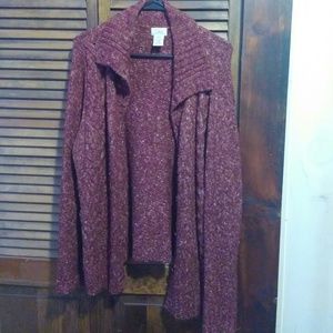 L.L. Bean Maroon burgundy Sweater