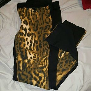 Leopard leggings