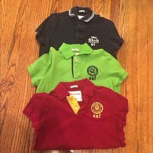 3 Abercrombie &Fitch shirts