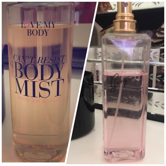 Victoria's Secret white tea/sage & Gorgeous