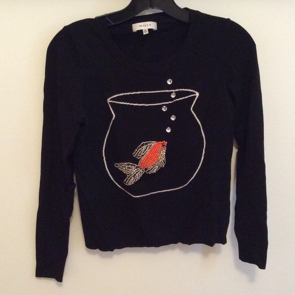 Milly Fishbowl Sweater Size P