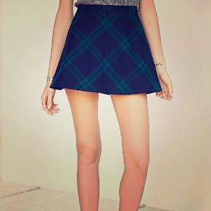 Urban Outfitters Silence + Noise Plaid Skirt
